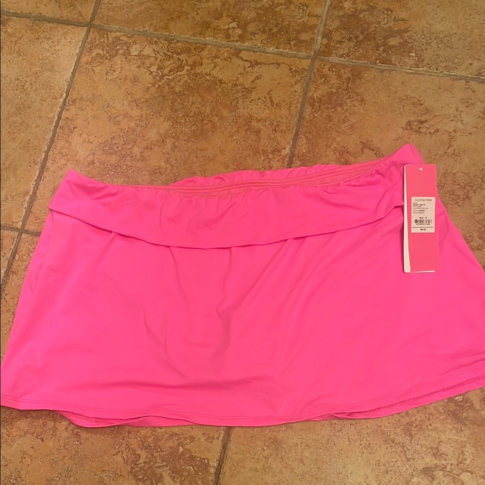 Lilly Pulitzer Pink Swim Skirt